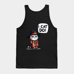 I Cat Do Colorfull Stylish Cat Tank Top